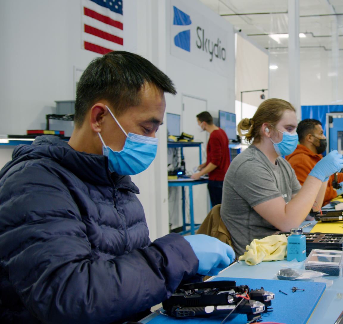 Skydio Manufacturing is based in the USA